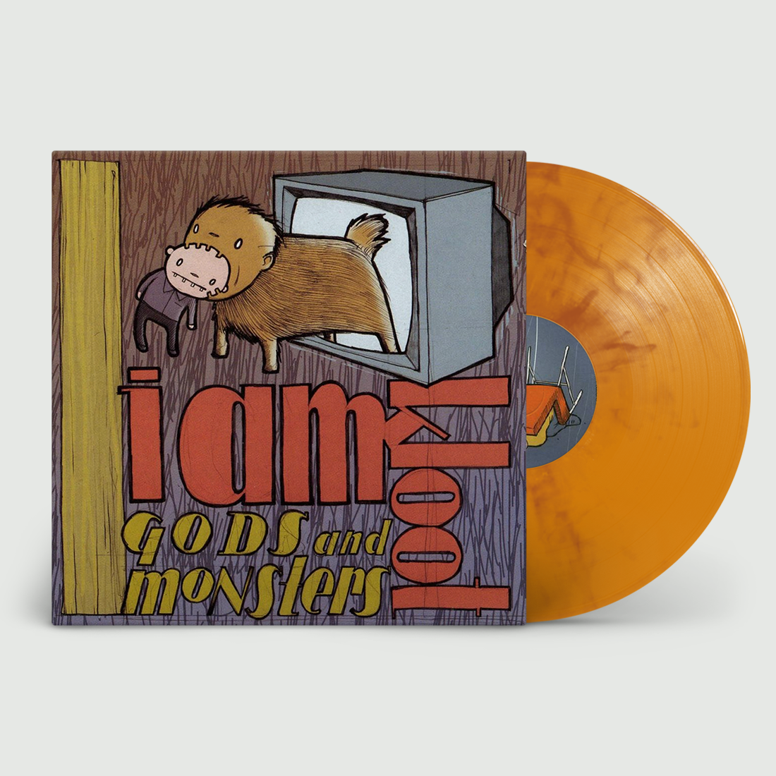 Gods And Monsters: Limited Edition Orange Marbled Vinyl LP