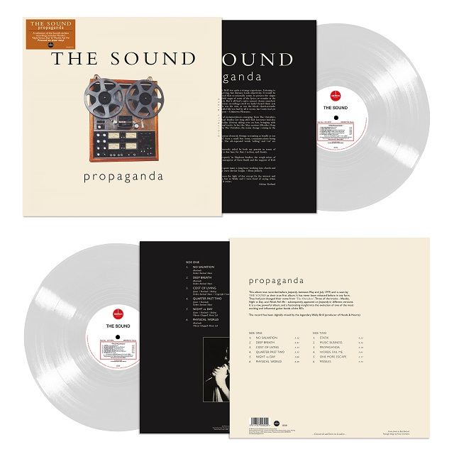 Propaganda: Limited Edition Clear Vinyl LP