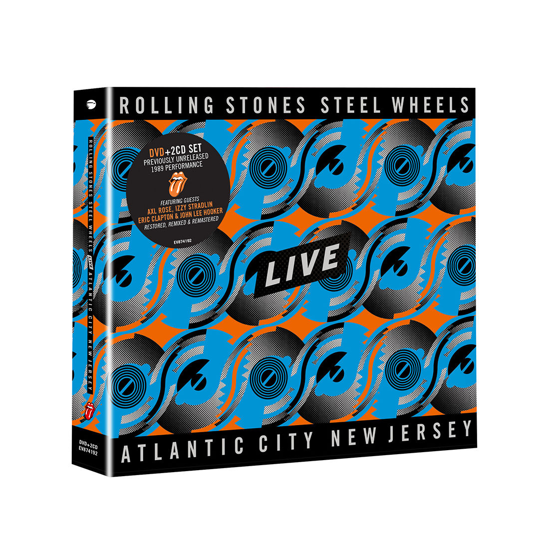 Steel Wheels Live DVD + 2CD