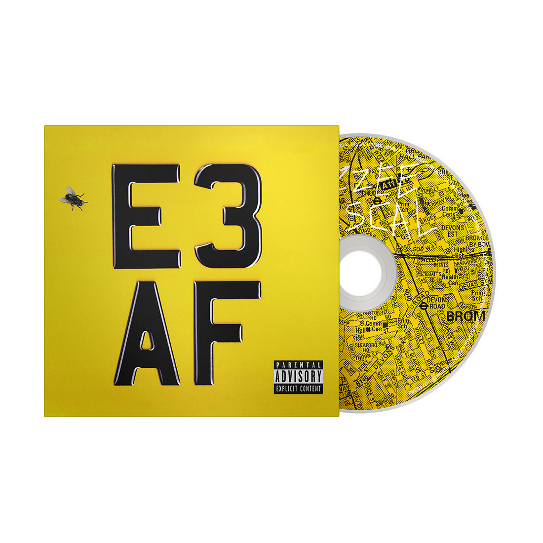 E3 AF: CD