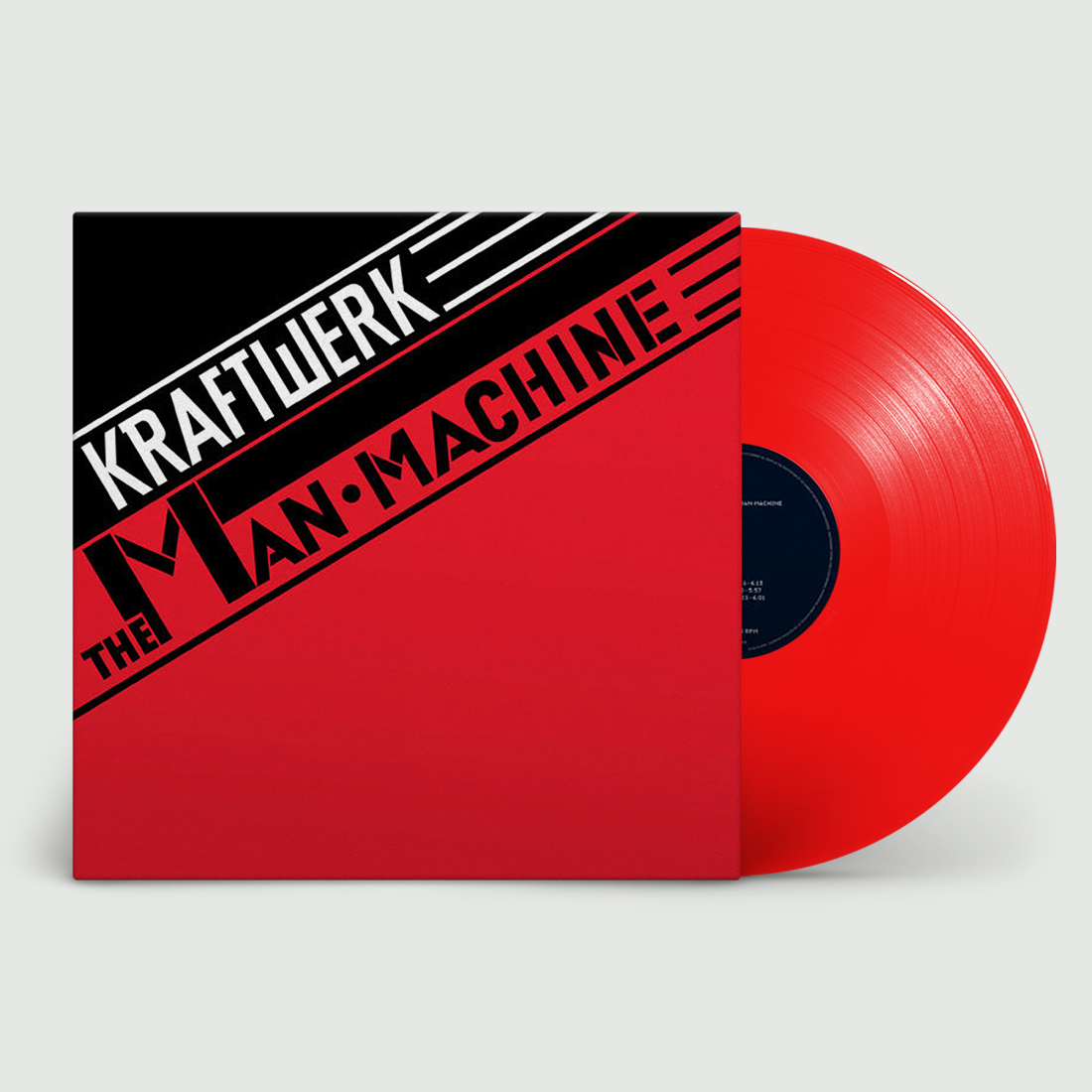 The Man Machine: Limited Translucent Red Vinyl LP