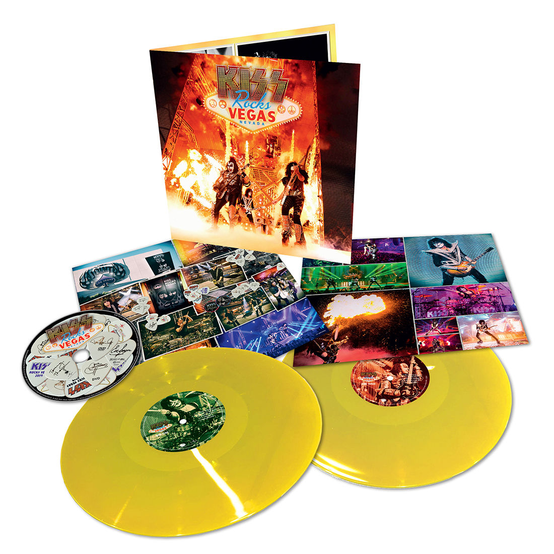 Rocks Vegas: Limited Edition Yellow Gatefold Vinyl 2LP