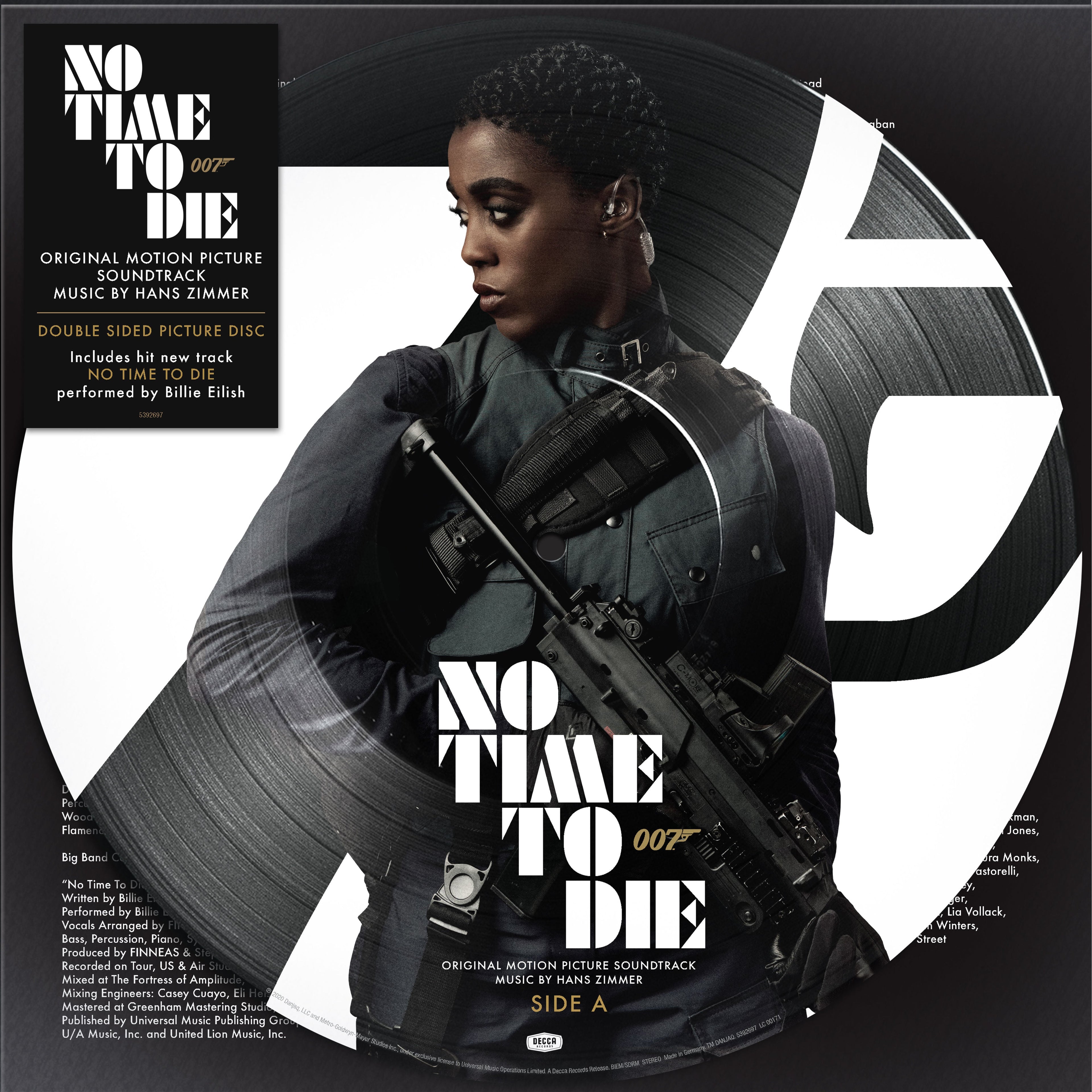 No Time To Die: Limited Edition (Nomi) Picture Disc Vinyl LP