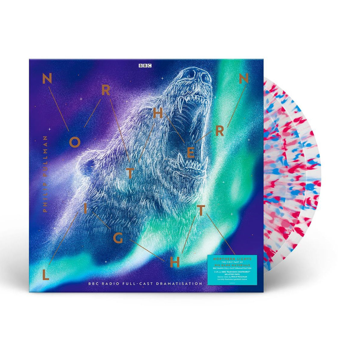 His Dark Materials - Northern Lights: 180g Daemonic Dustburst Splatter Vinyl 3LP