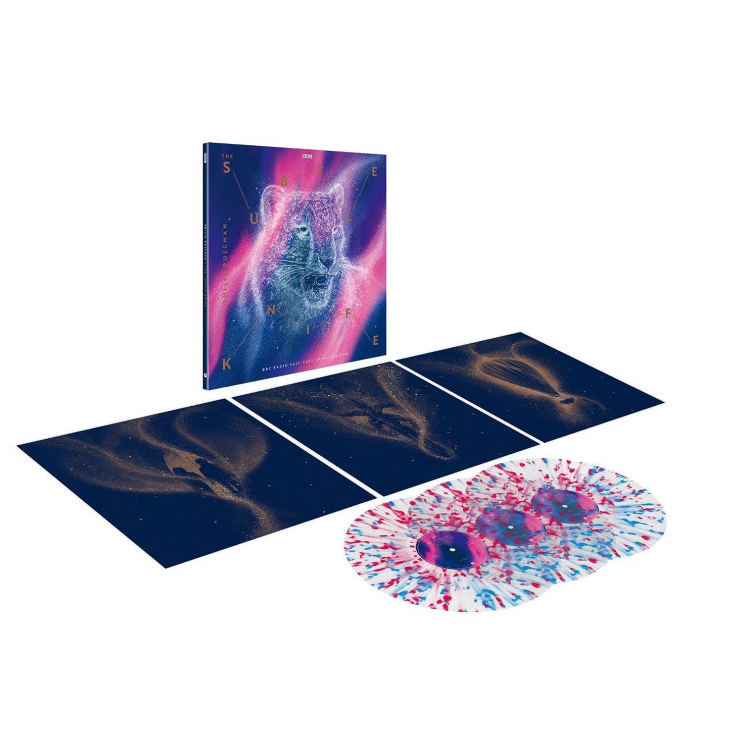 His Dark Materials - The Subtle Knife: Limited Daemonic Dustburst Splatter Vinyl 3LP