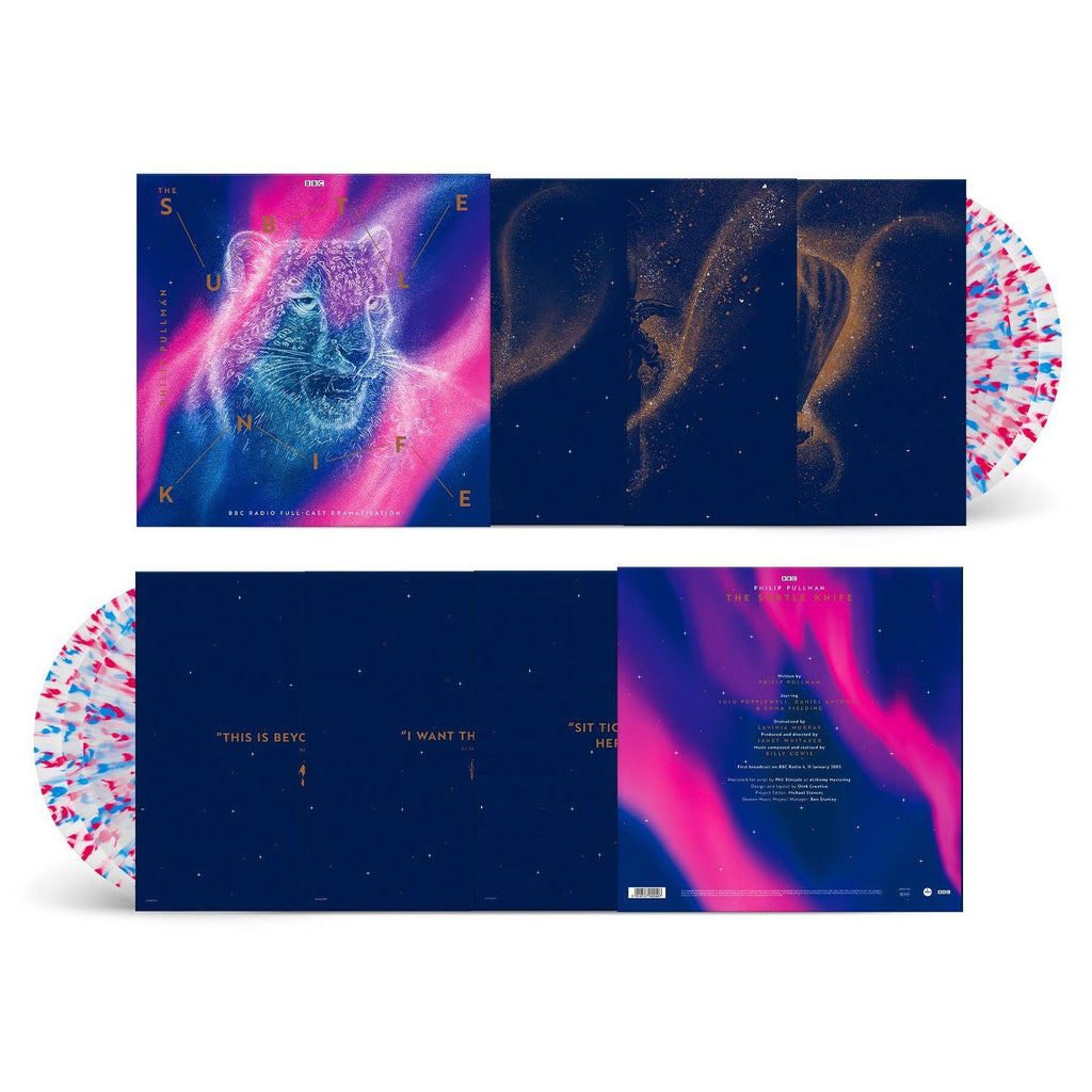 His Dark Materials - The Subtle Knife: Limited Daemonic Dustburst Splatter Vinyl 3LP