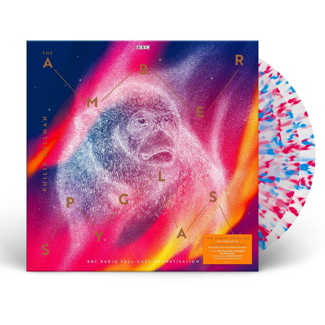 His Dark Materials - The Amber Spyglass: 180g Daemonic Dustburst Splatter Vinyl 3LP