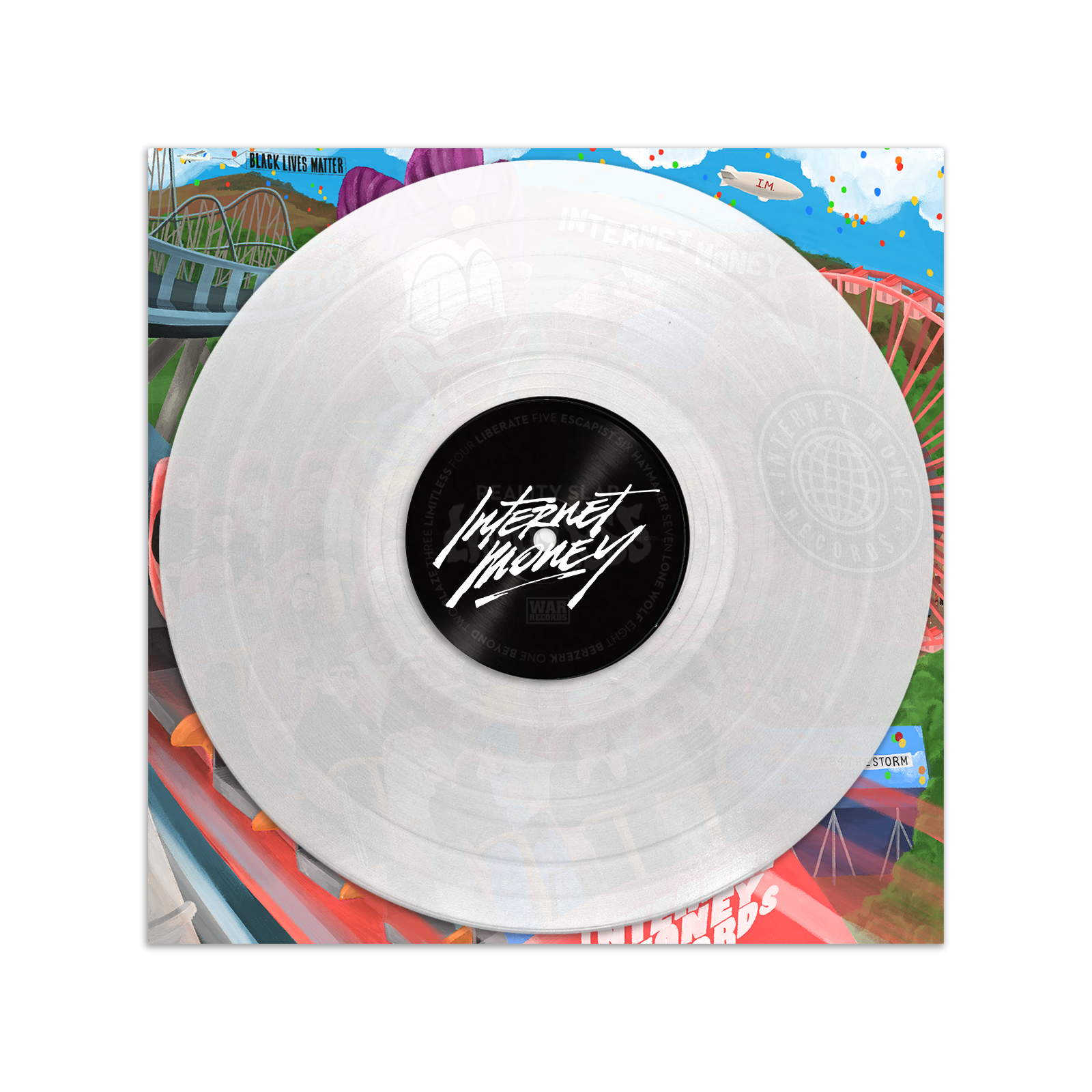 B4 The Storm: Gatefold Clear Vinyl LP