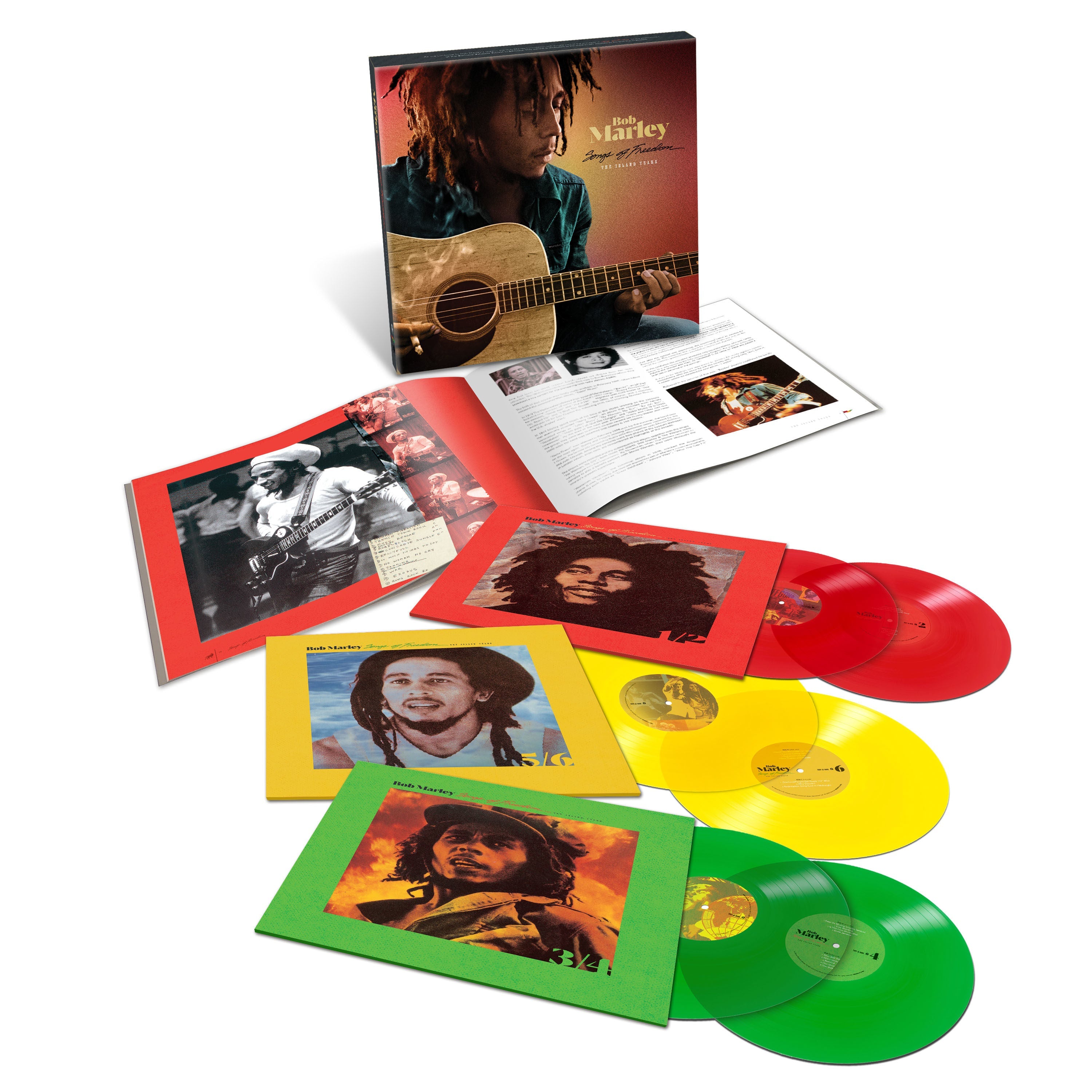 Songs Of Freedom - The Island Years: Limited Coloured Vinyl Box Set