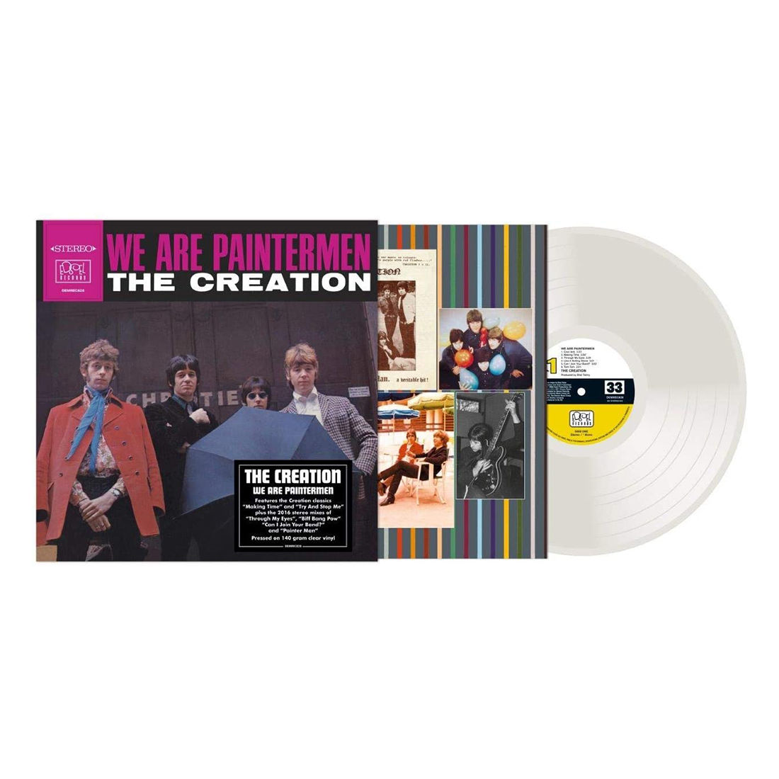 We Are Paintermen: Clear Vinyl LP
