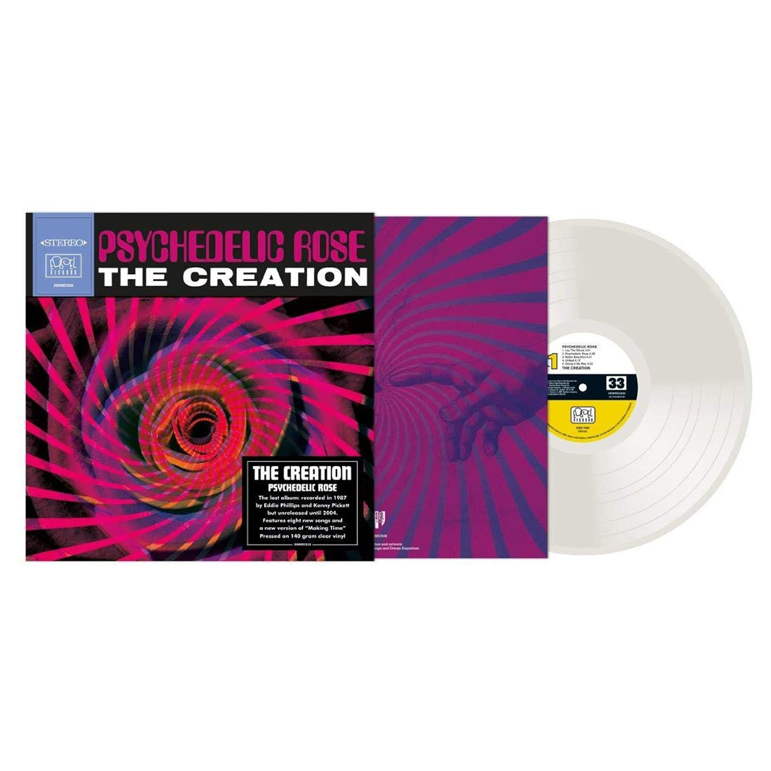 Psychedelic Rose: Clear Vinyl LP