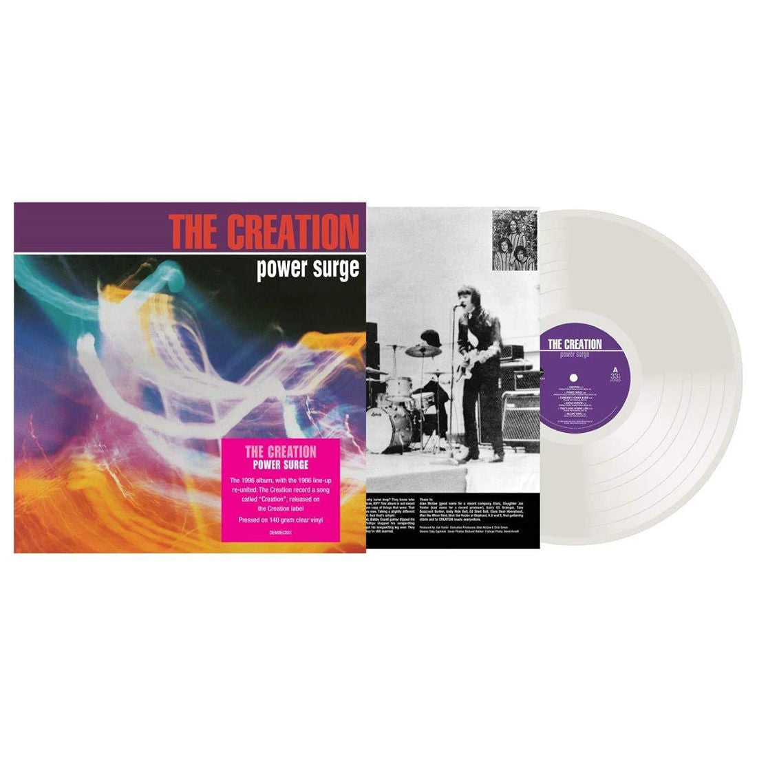 Power Surge: Clear Vinyl LP