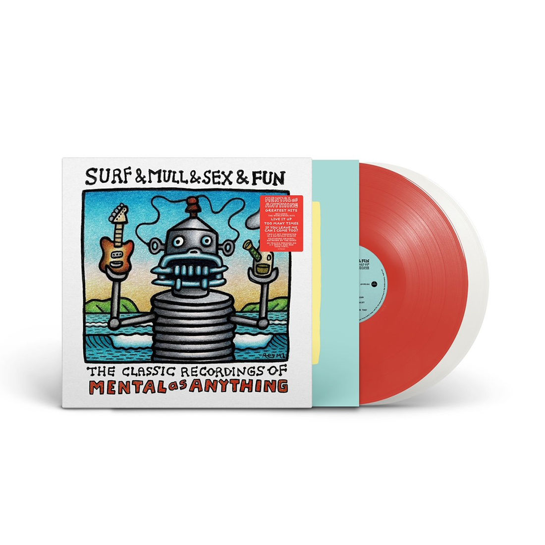 Surf & Mull & Sex & Fun: Limited Edition Red + White Vinyl 2LP