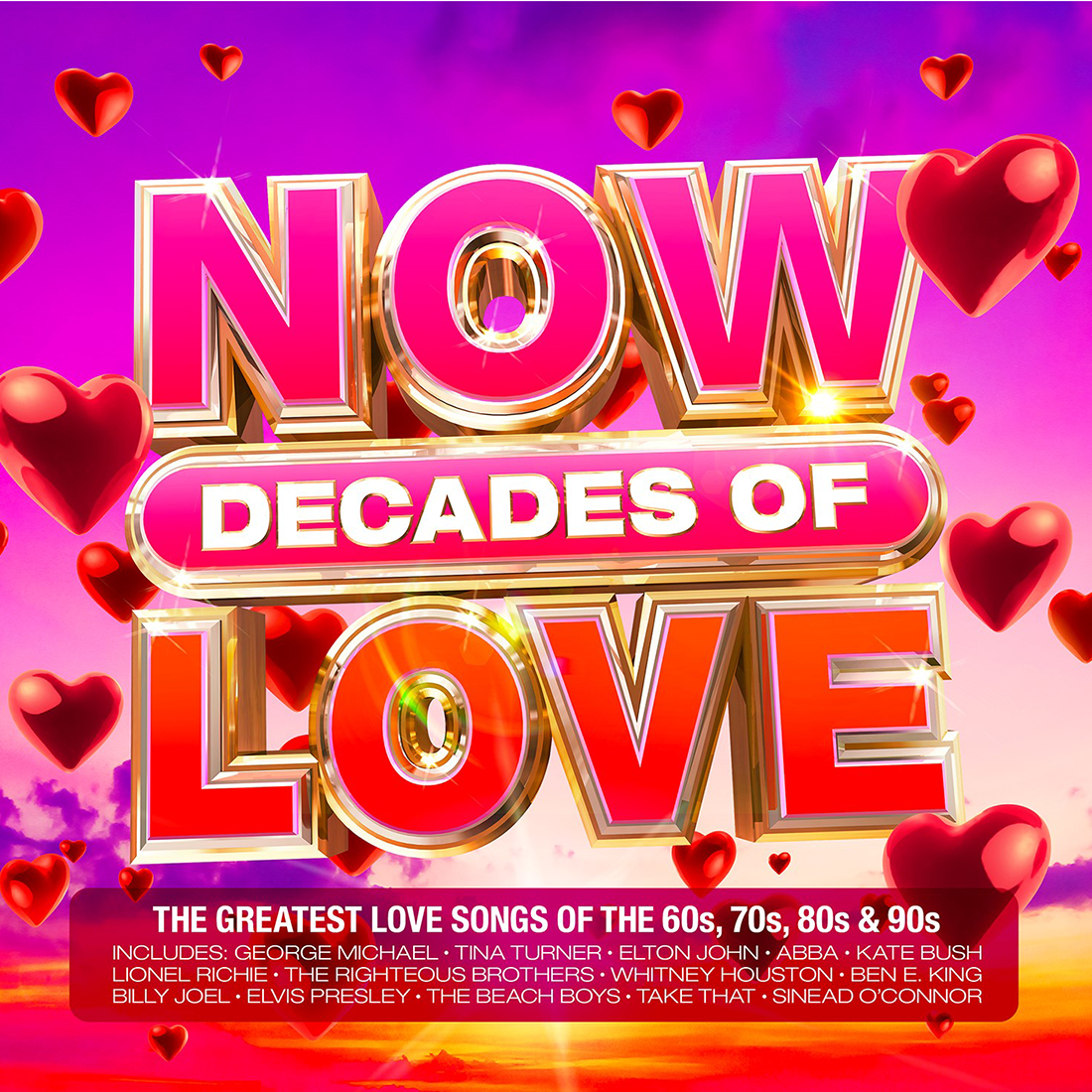 NOW Decades of Love: 4CD