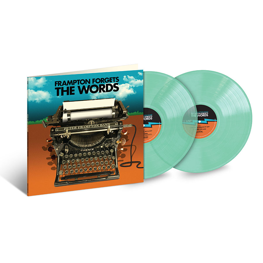 Peter Frampton Forgets The Words: Exclusive Coke Bottle Clear Vinyl 2LP