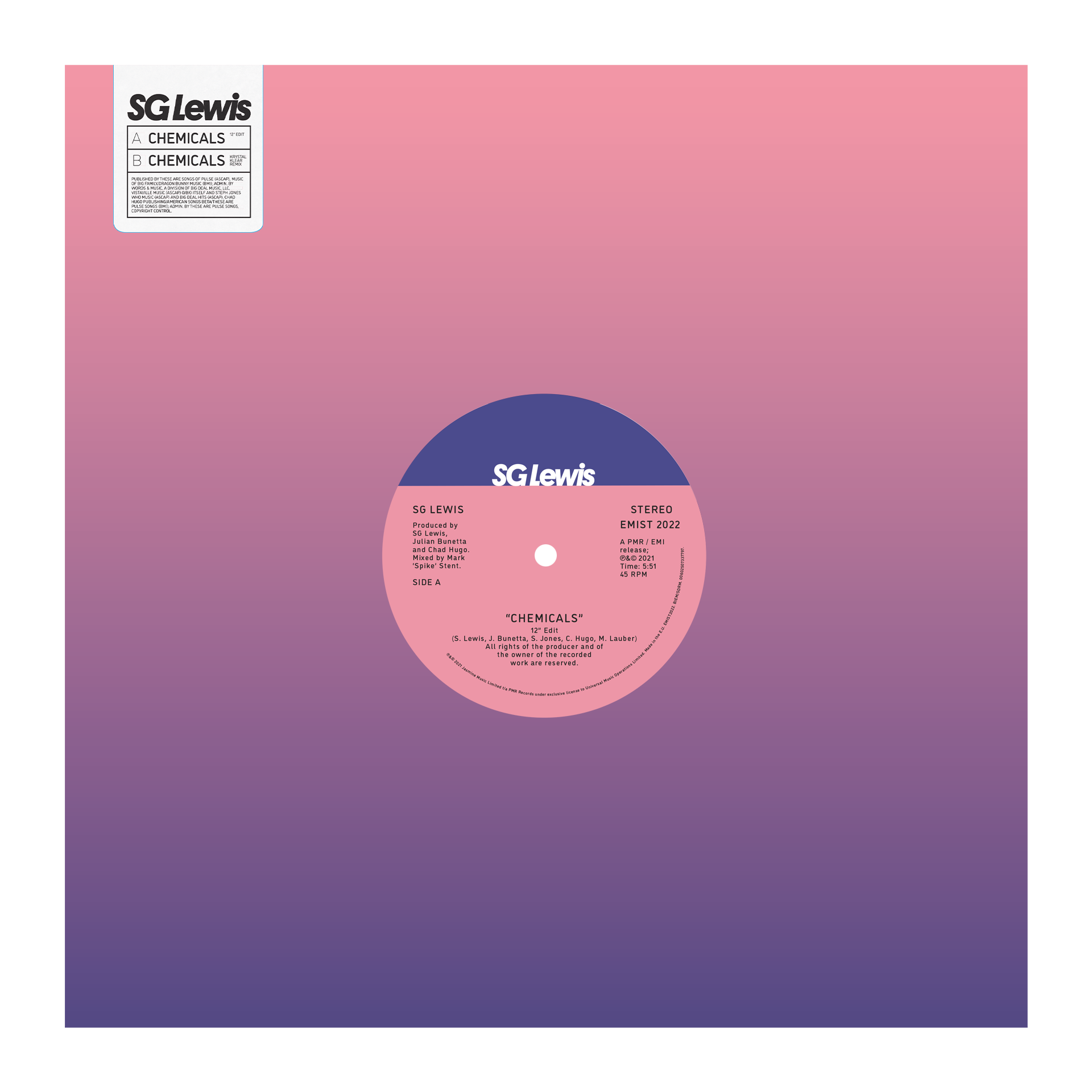 Chemicals: Limited Vinyl 12” Single