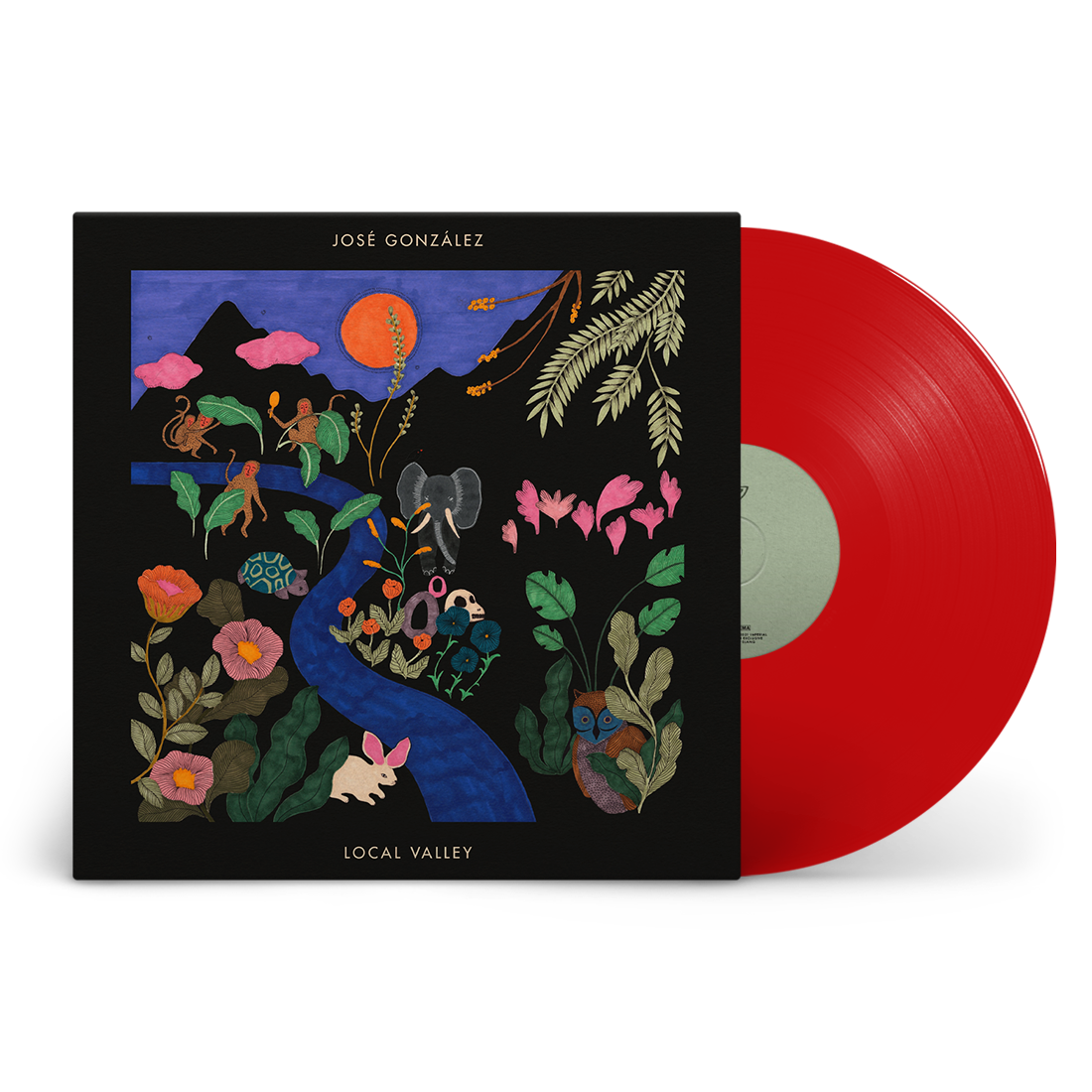 Local Valley: Limited Translucent Red Vinyl LP + Signed Art Print