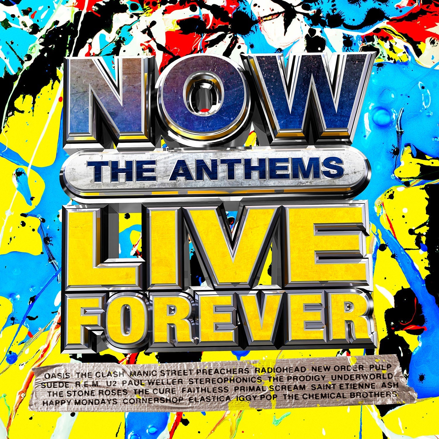 NOW Live Forever: The Anthems (4CD)