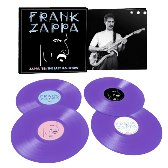 Zappa ’88 - The Last U.S. Show: Exclusive Opaque Purple Vinyl 4LP