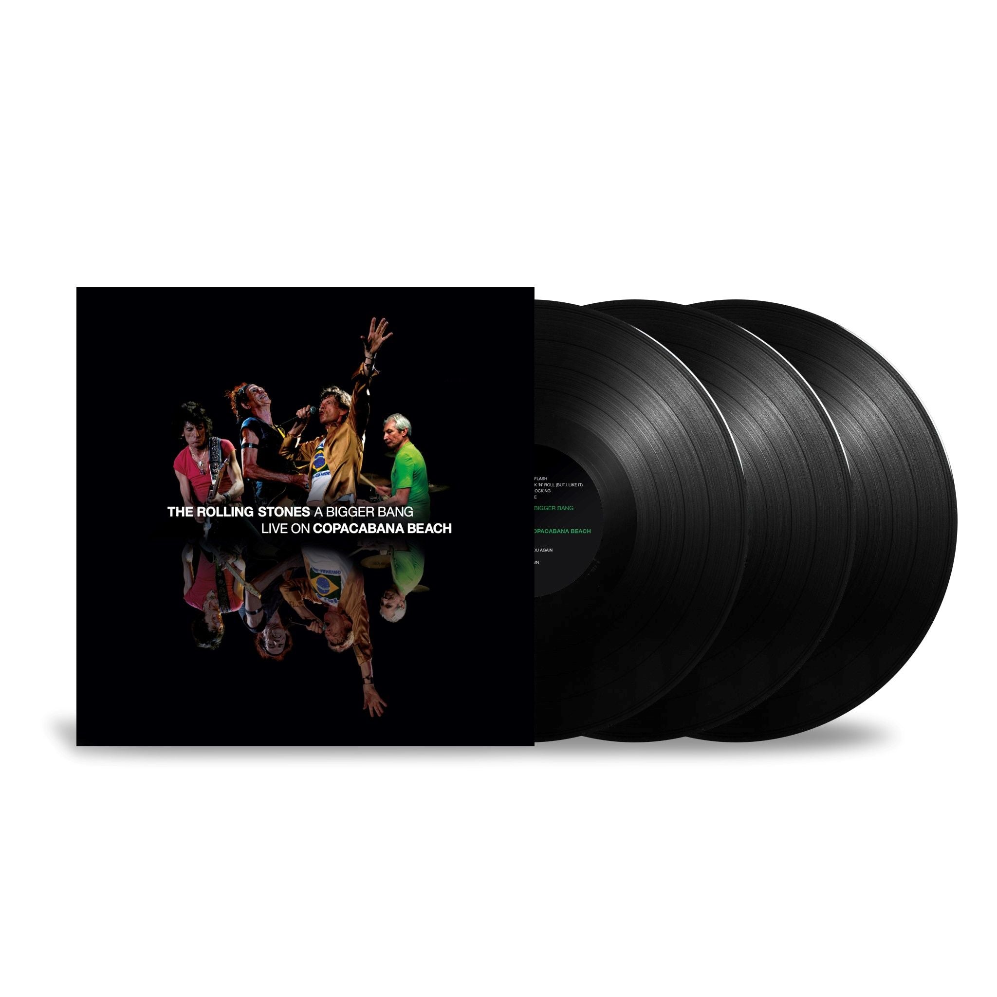 ‘A Bigger Bang’ Live On Copacabana Beach: Black Vinyl 3LP