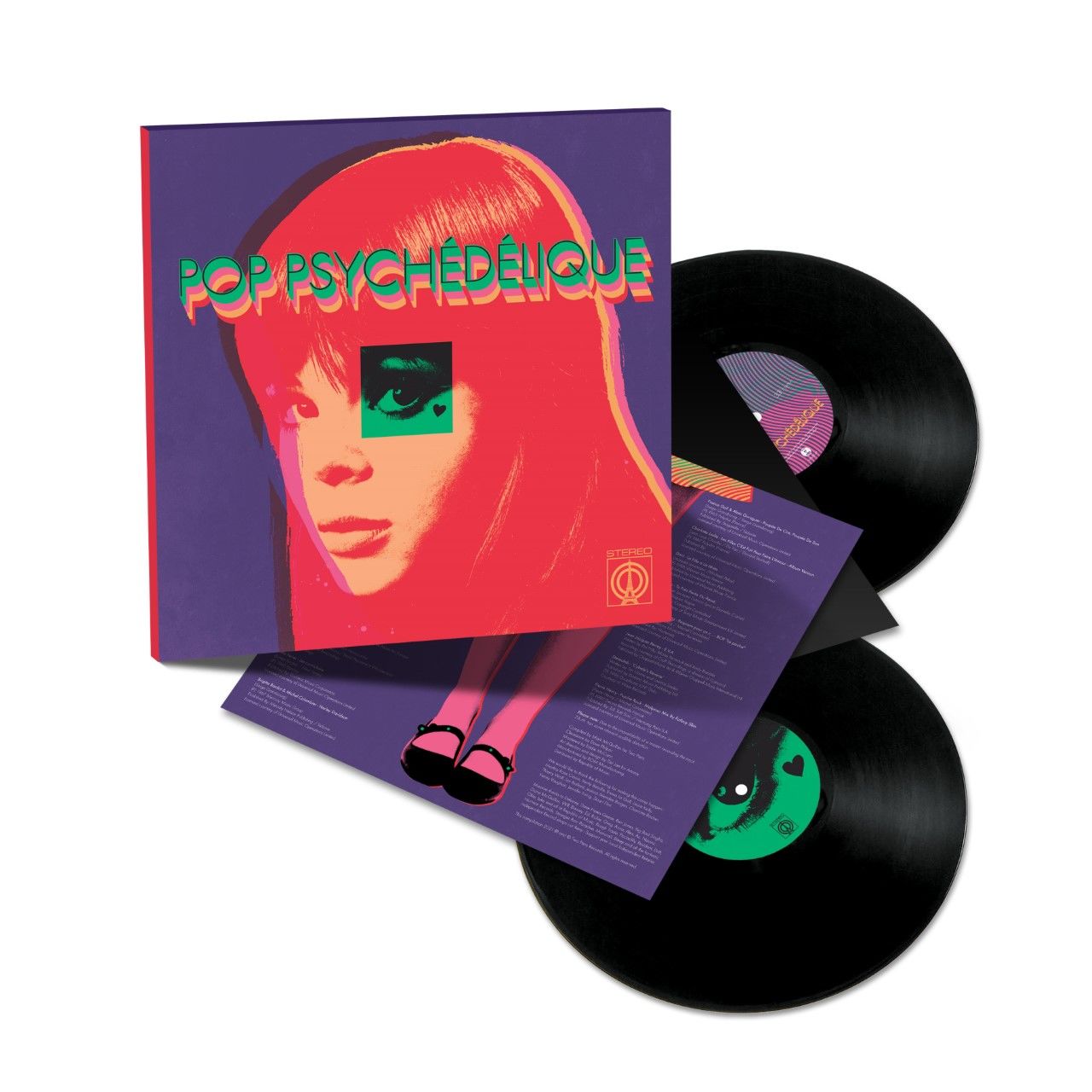 Pop Psychédélique (The Best of French Psychedelic Pop 1964-2019): Vinyl 2LP