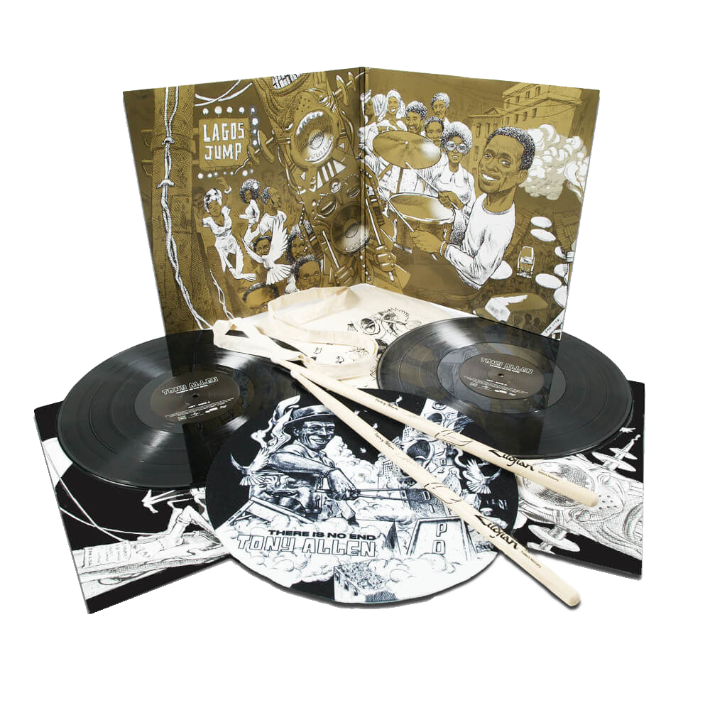There Is No End: Exclusive Vinyl 2LP Set (w/ Tote Bag, Slipmat & Drum Sticks)