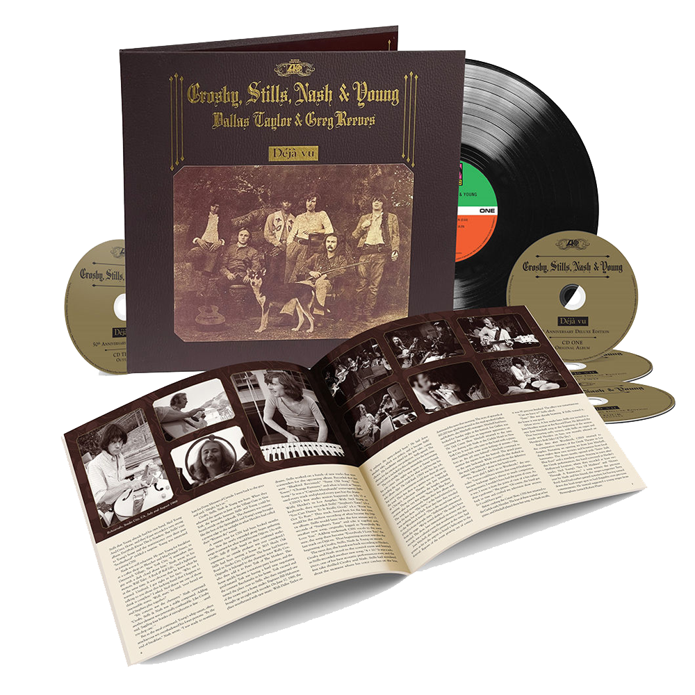 Déjà Vu (50th Anniversary Deluxe Edition): Book-Style Hard-Cover w/ Gold Foil Stamp