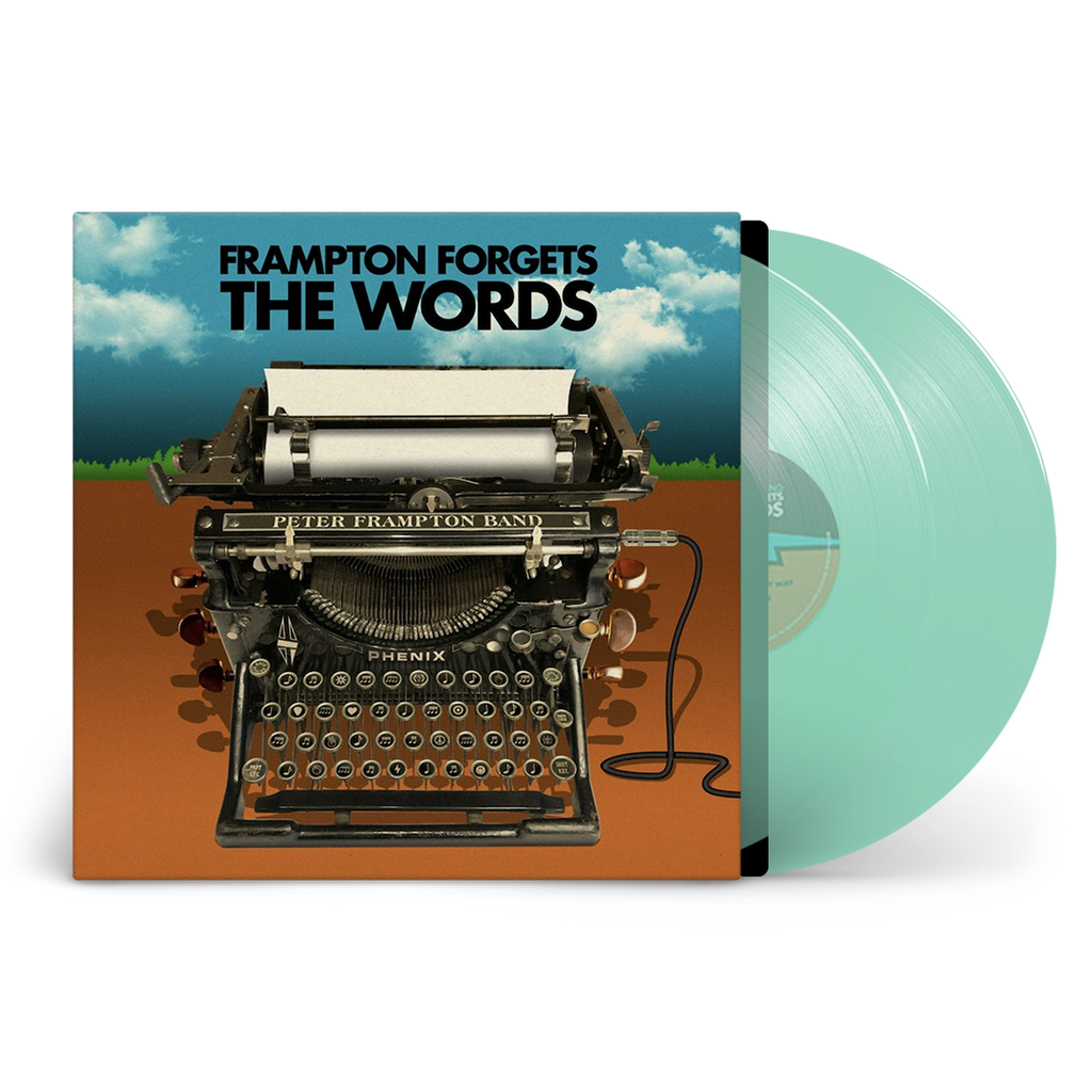 Peter Frampton Forgets The Words: Exclusive Coke Bottle Clear Vinyl 2LP