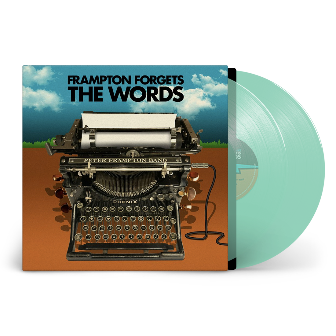 Peter Frampton Forgets The Words: Exclusive Coke Bottle Clear Vinyl 2LP