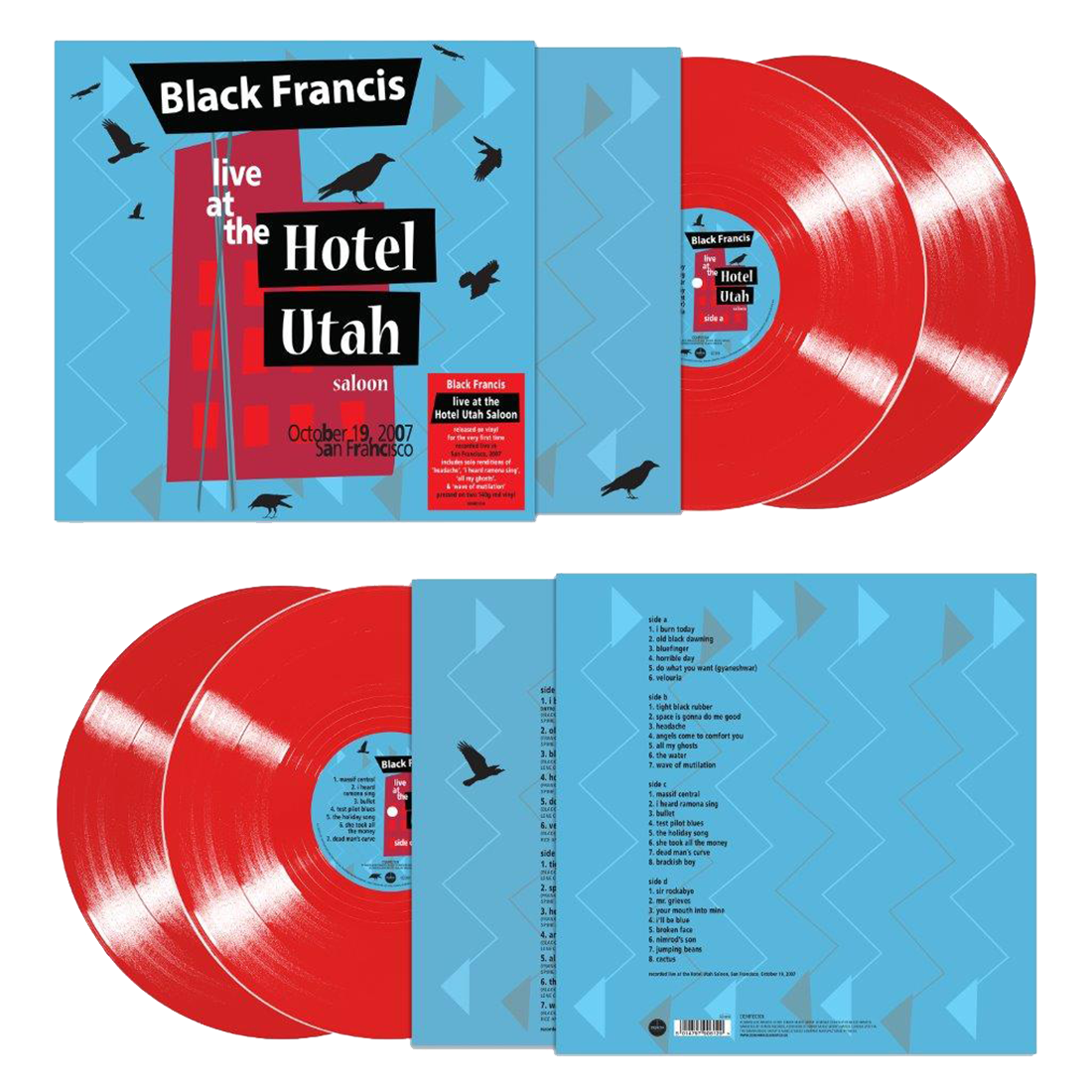 Live at the Hotel Utah Saloon: Limited Edition Red Vinyl 2LP
