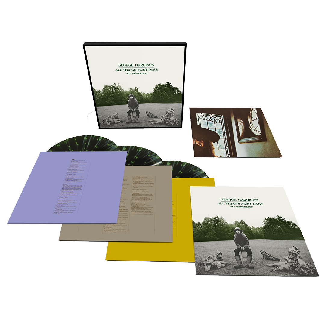 All Things Must Pass: Exclusive Green + Black Splatter Vinyl 3LP