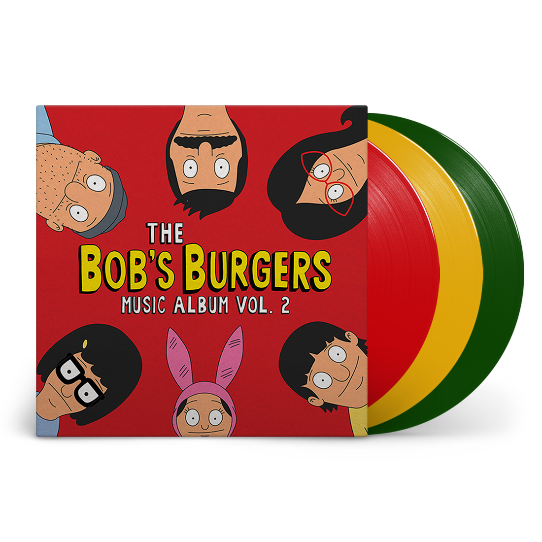 The Bob's Burgers Music Album Vol. 2: Limited Colour Vinyl 3LP