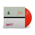Huffy: Cherry Laser Red Vinyl LP + Sticker Sheet