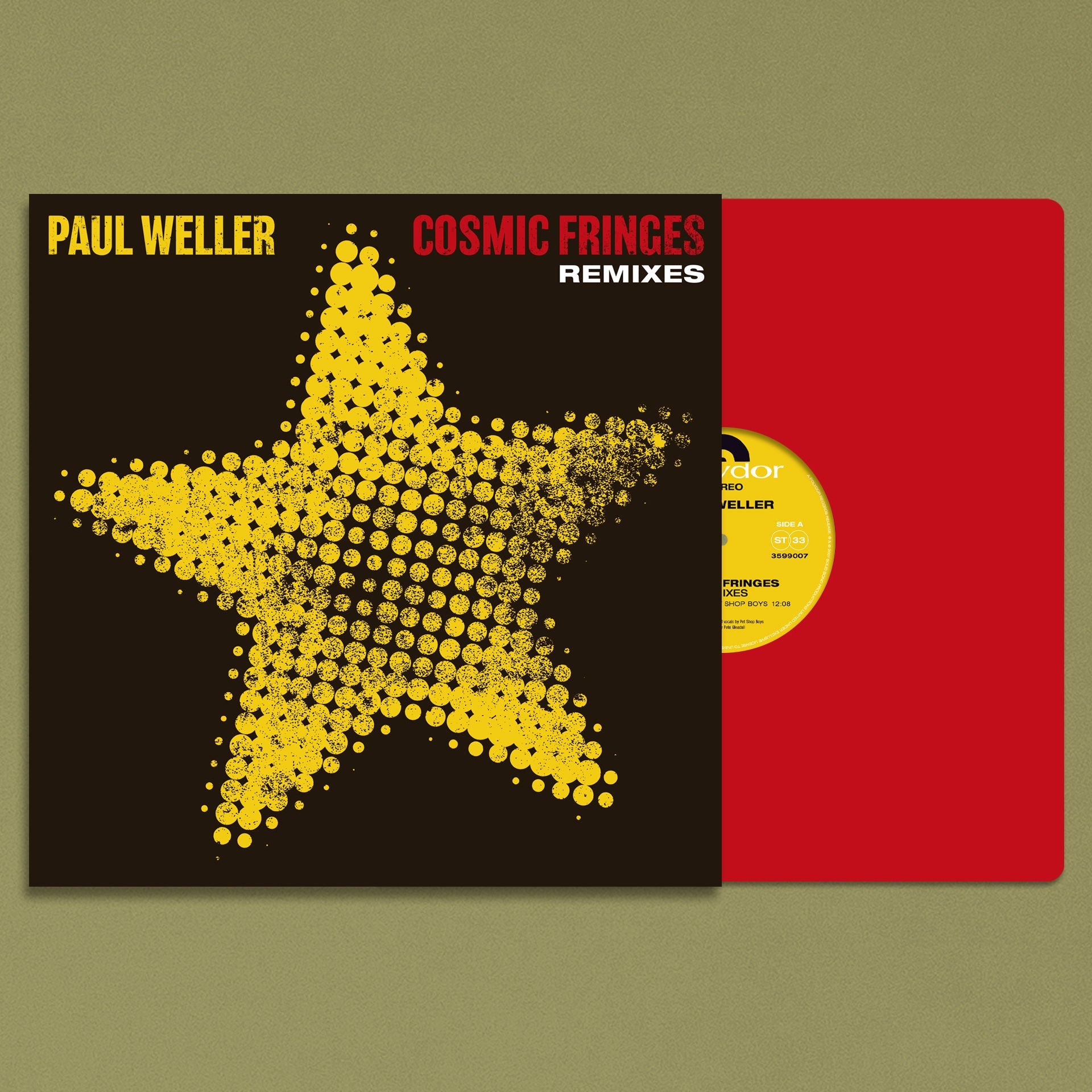 Cosmic Fringes (Remixes): Vinyl 12" Single