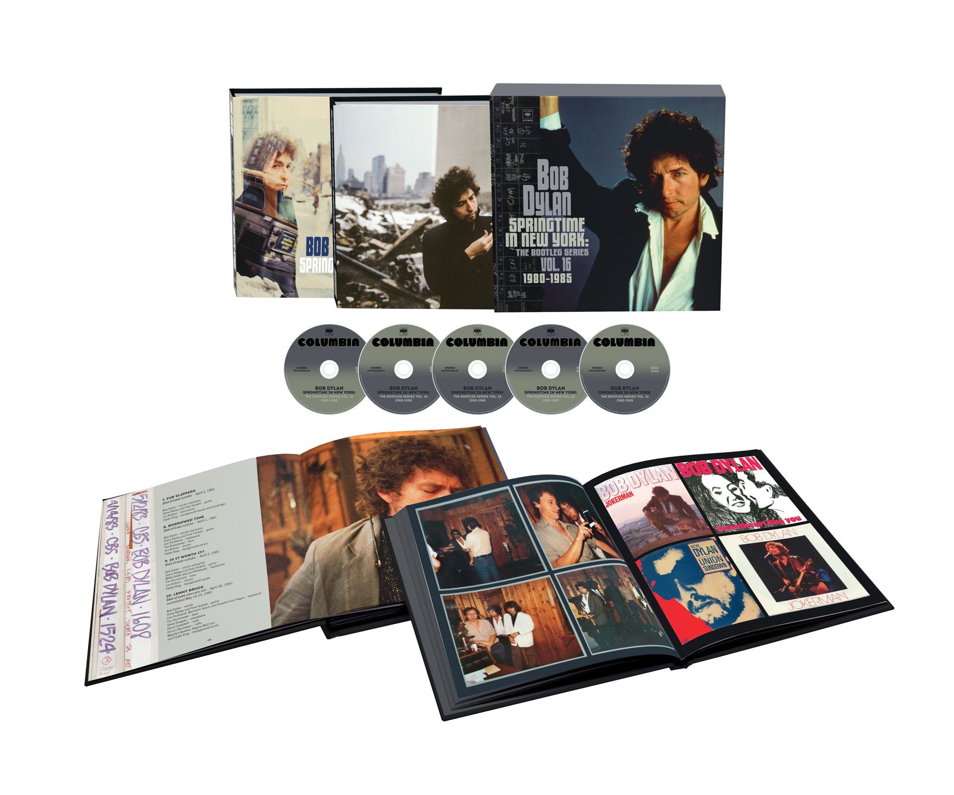 Springtime In New York: The Bootleg Series Vol. 16 (1980 – 1985): Deluxe Edition 5CD Box Set
