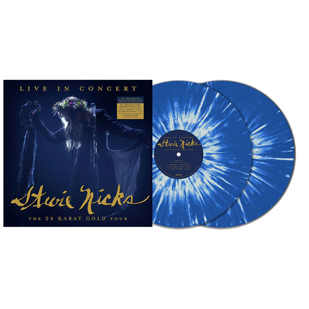Live In Concert - The 24 Karat Gold Tour: Limited Blue & White Splatter Vinyl 2LP [NAD21]