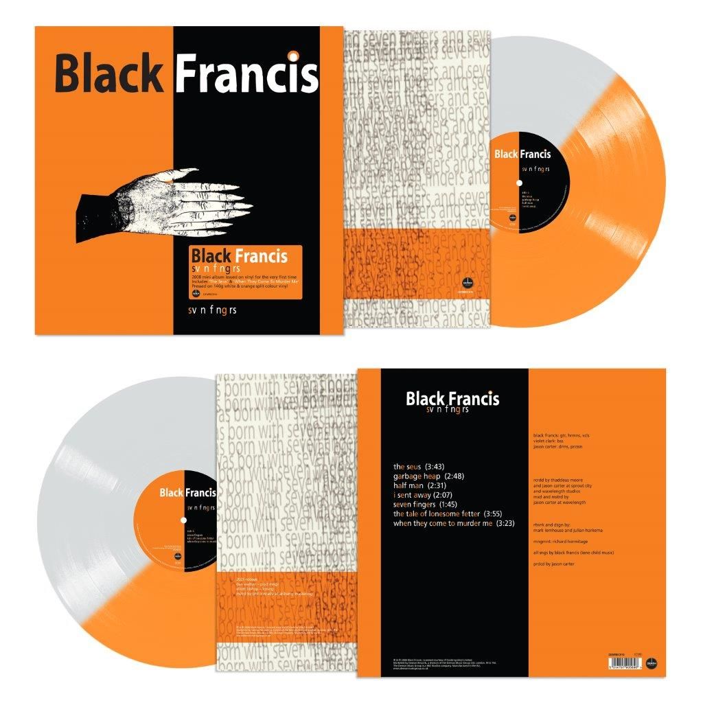 Svn Fngrs: Limited Edition Orange & White Split Vinyl LP