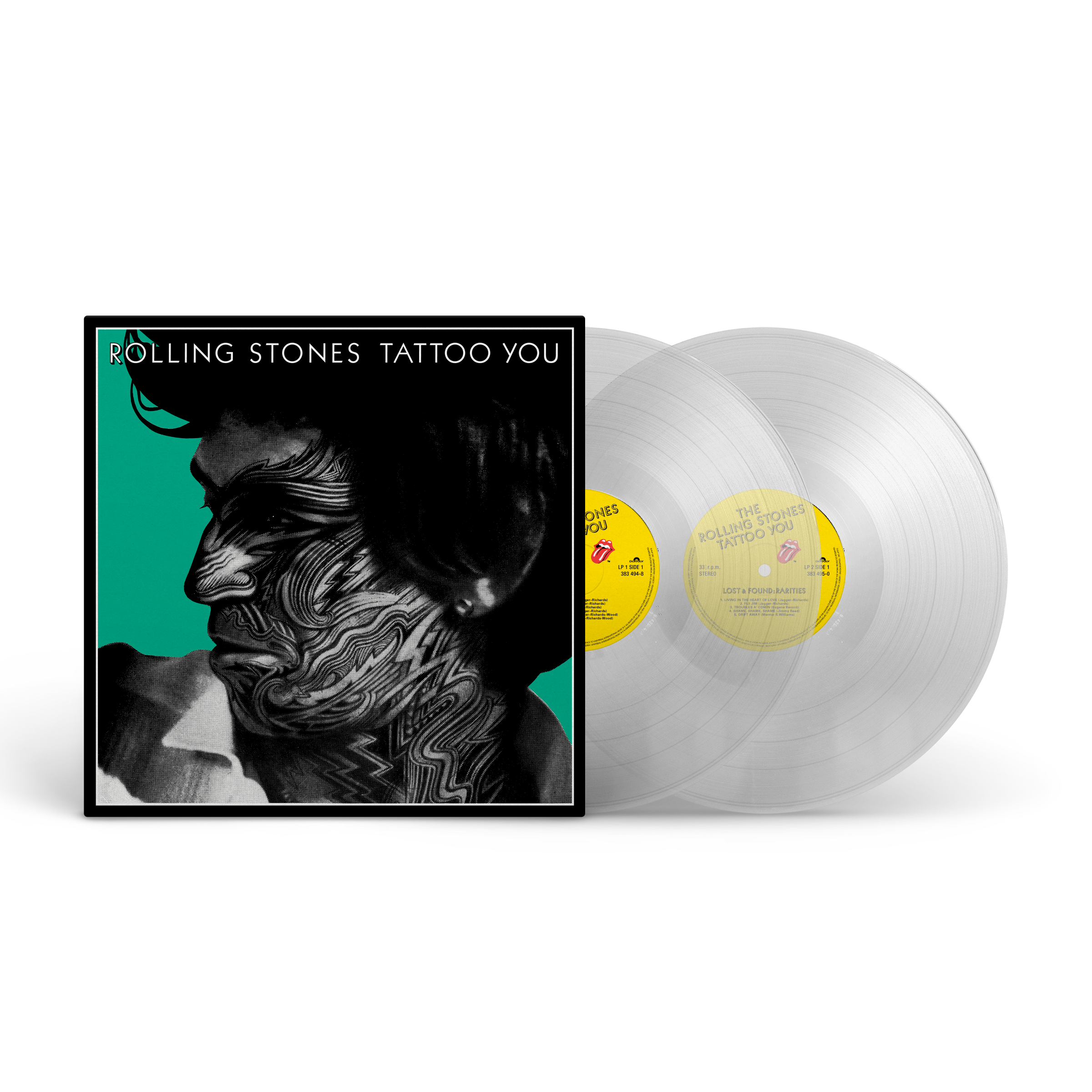 Tattoo You (40th Anniversary Remaster): Exclusive Deluxe Clear Vinyl 2LP