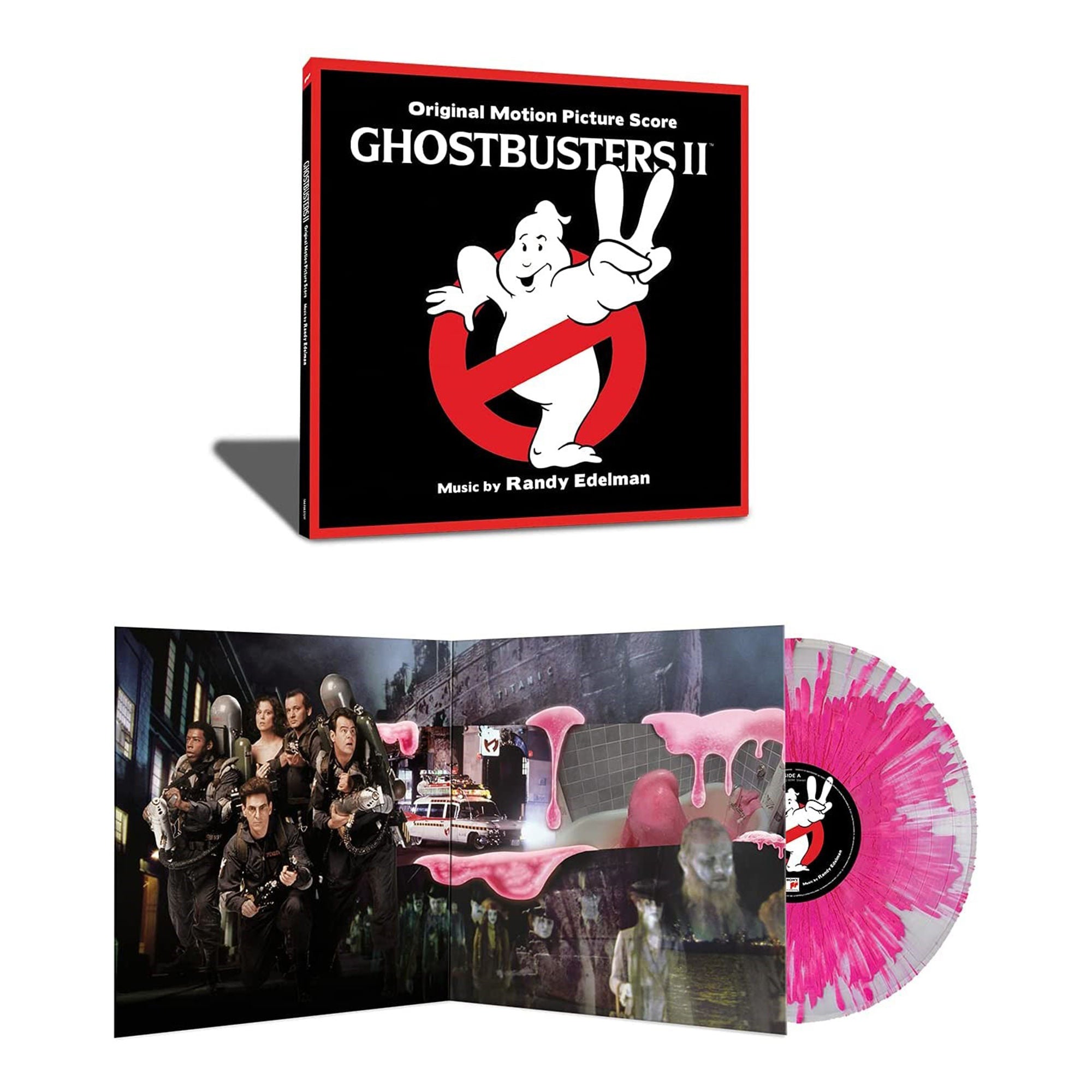 Ghostbusters II: Limited Edition Gatefold Splatter Vinyl LP