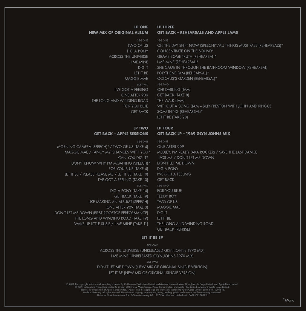 Let It Be – Special Edition (Super Deluxe Vinyl)