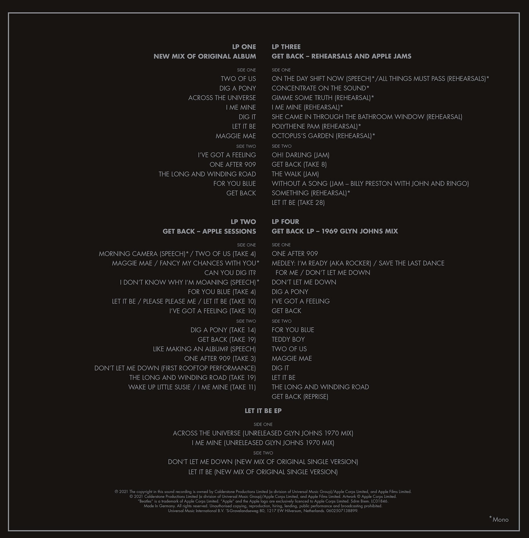 Let It Be – Special Edition (Super Deluxe Vinyl)