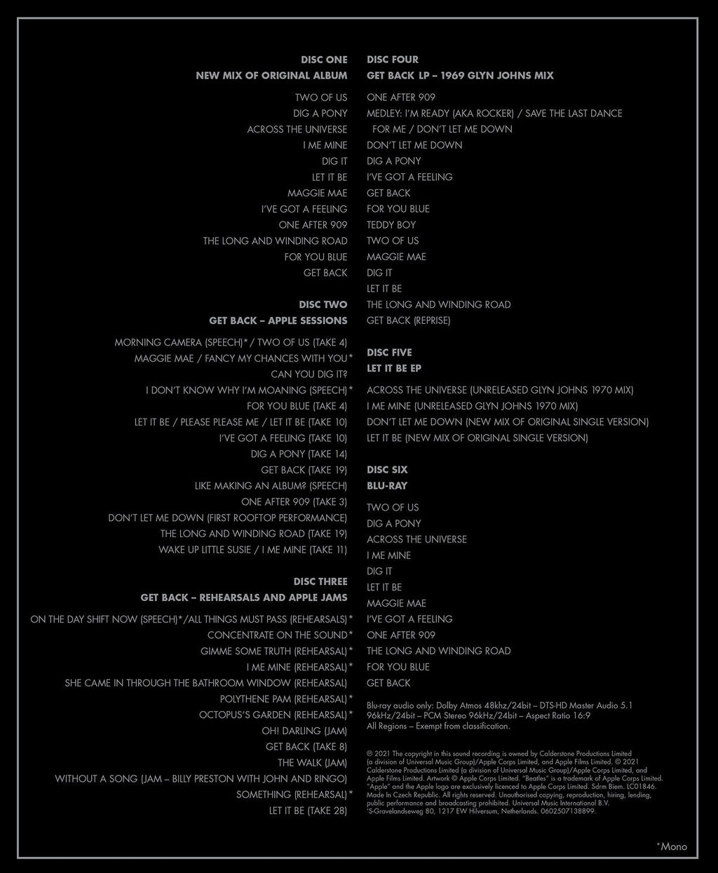 Let It Be – Special Edition (Super Deluxe 6CD)
