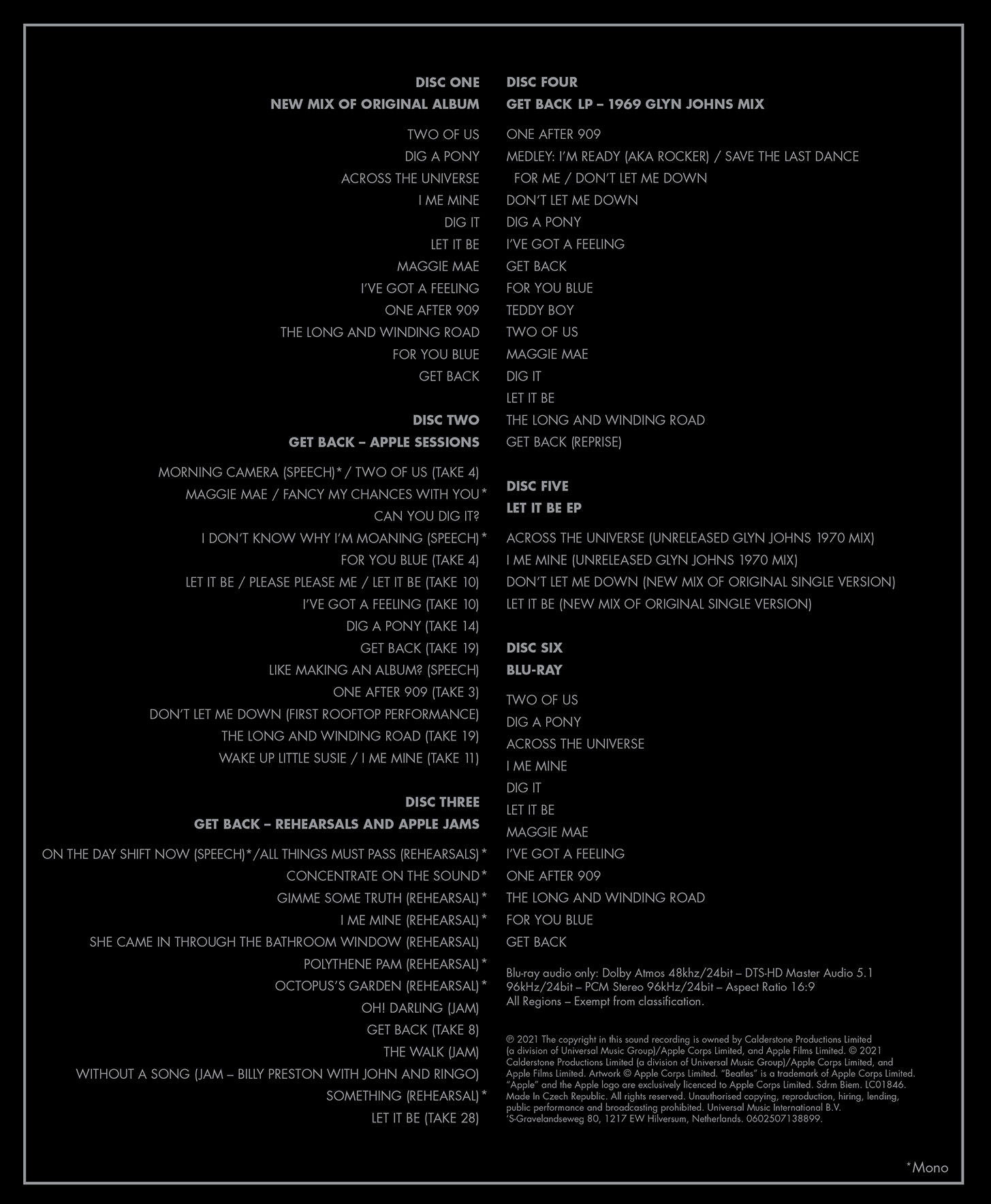 Let It Be – Special Edition (Super Deluxe 6CD)