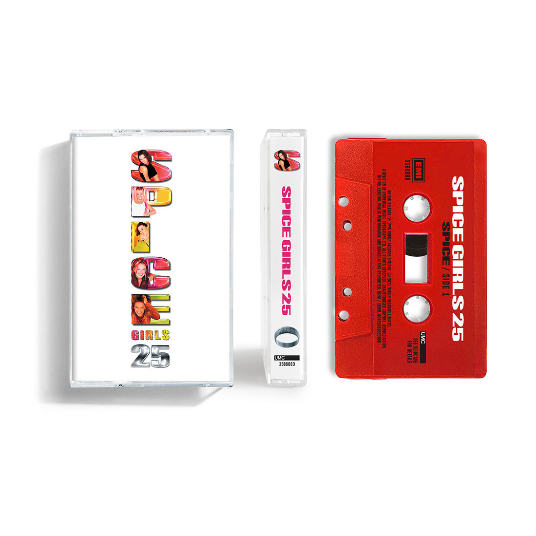 Spice - 25th Anniversary: (‘Posh’ Red Coloured) Cassette