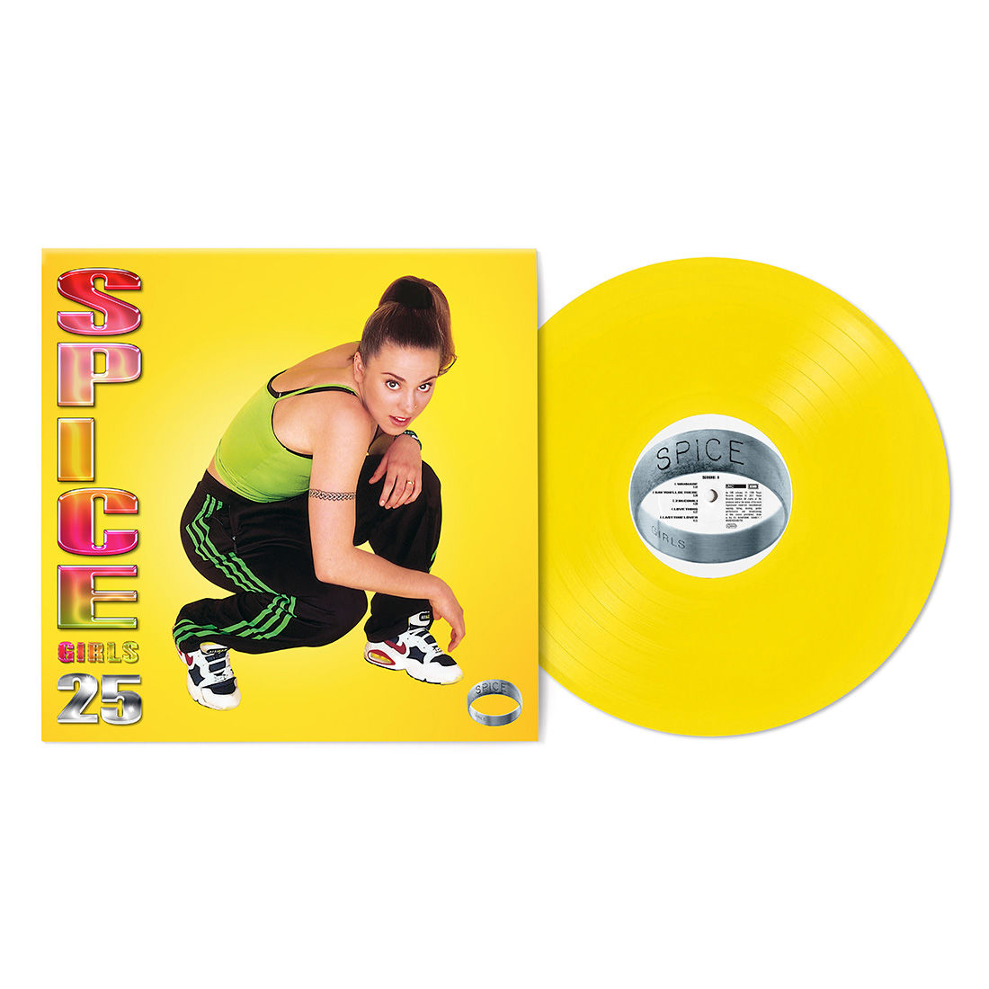 Spice - 25th Anniversary: (‘Sporty’ Yellow Coloured) Vinyl LP