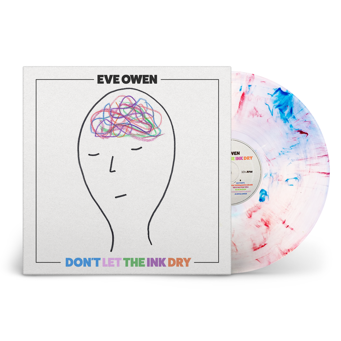 Don't Let The Ink Dry: Signed Exclusive Ink Splatter Vinyl LP