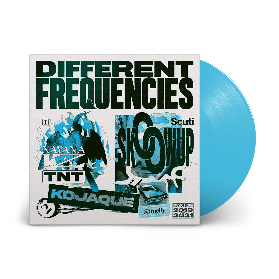 Different Frequencies: Transparent Blue Vinyl LP [NAD21]