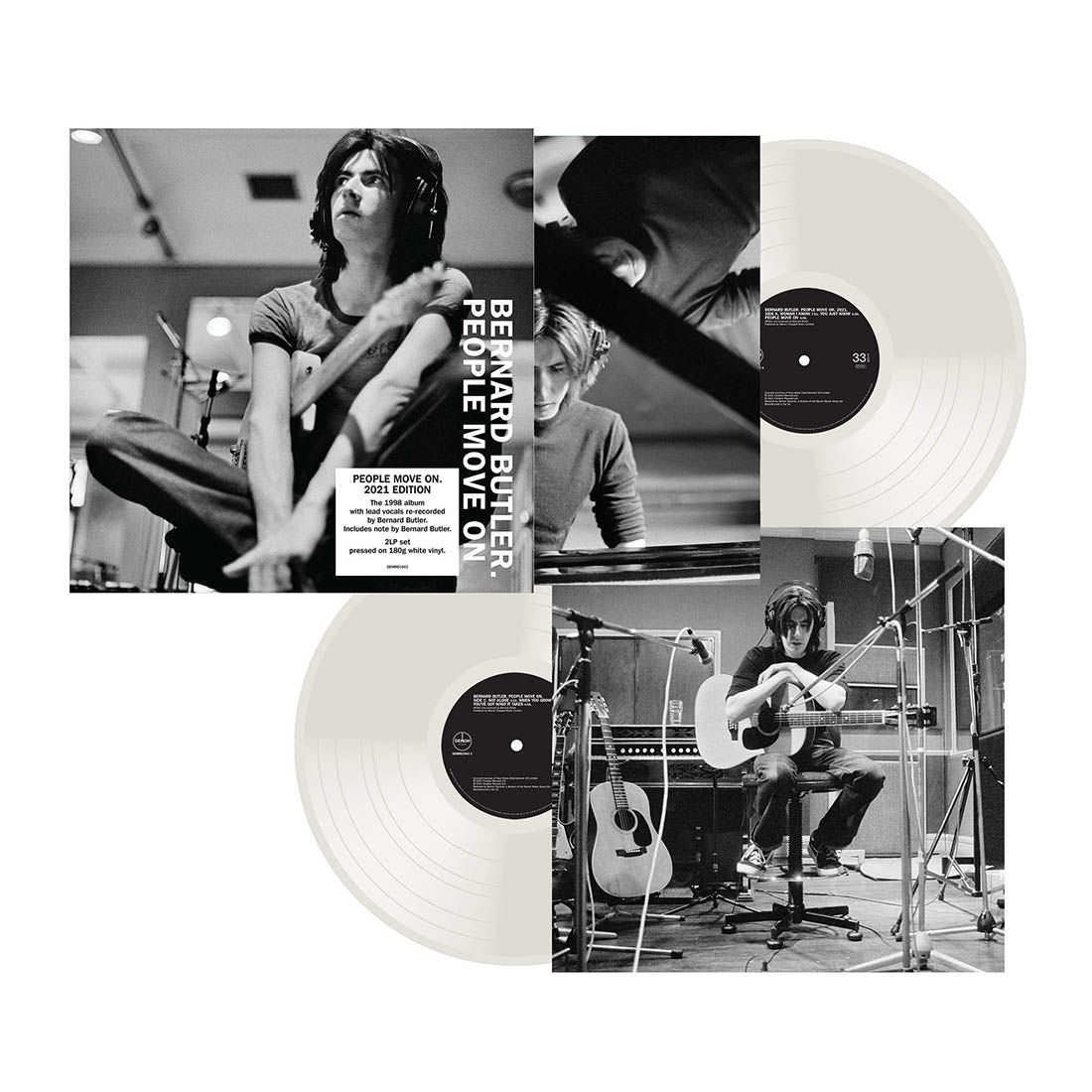People Move On (New 2021 Recording): White Vinyl LP