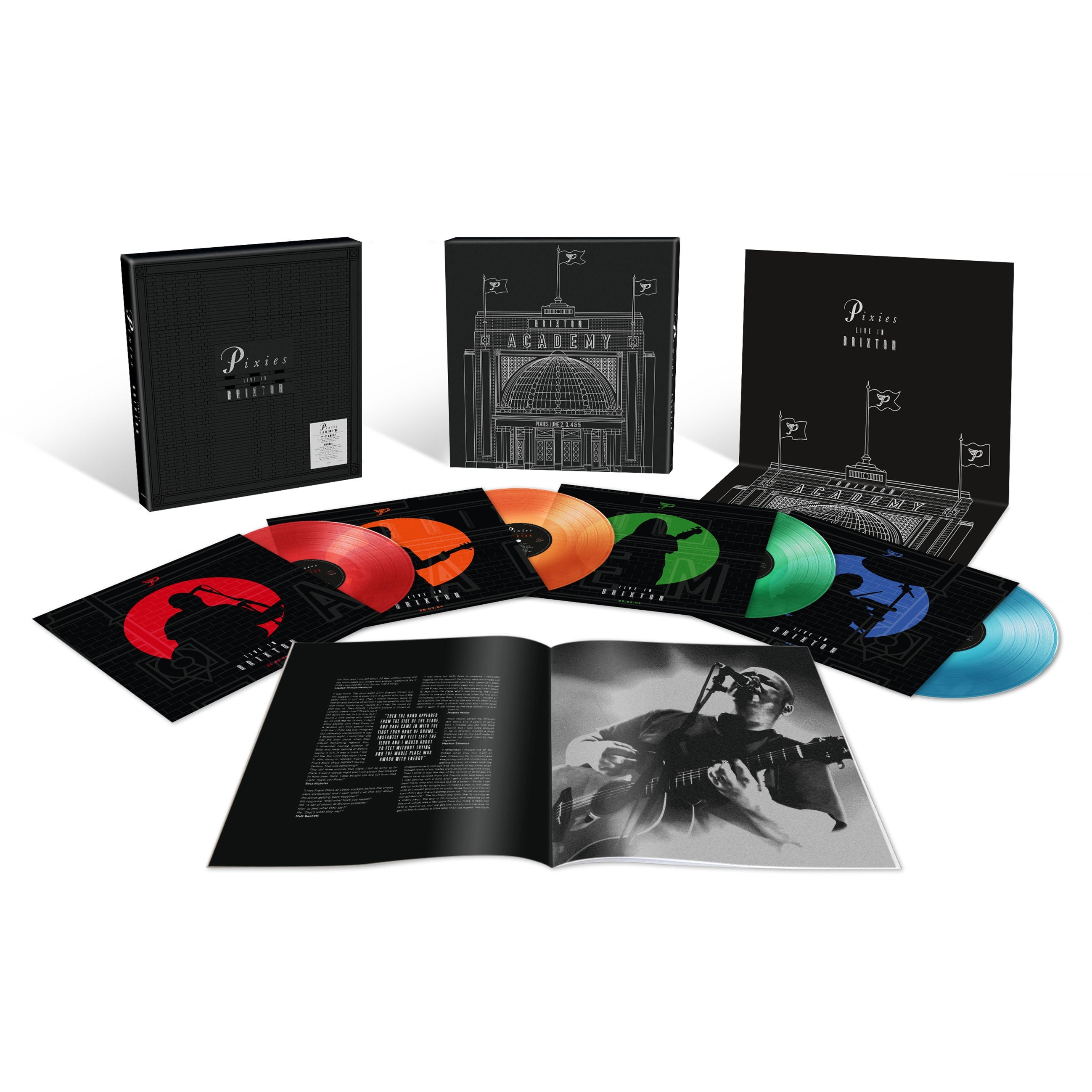 Live in Brixton: Limited Red, Orange, Green + Blue Translucent Vinyl 8LP Box Set