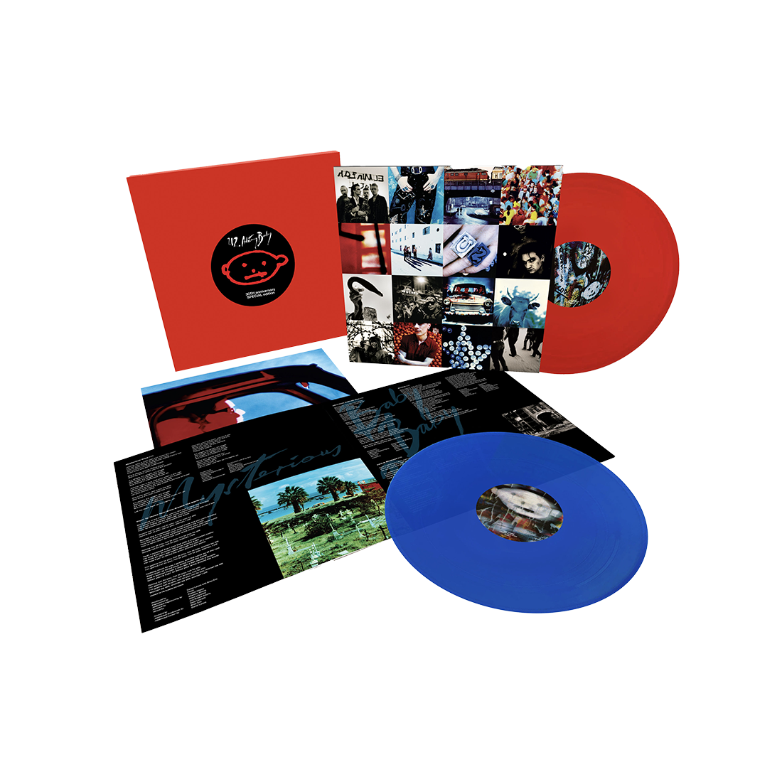 Achtung Baby: Limited Edition Numbered Red/Blue Vinyl 2LP